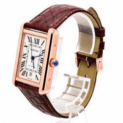 Cartier Tank Solo XL W5200026 18K Rose Gold Watch